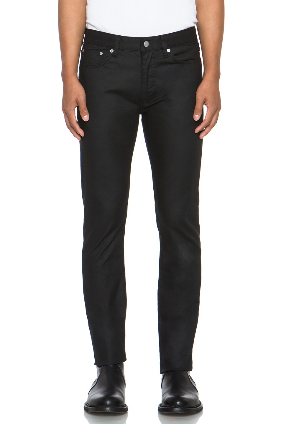 Image 1 of BLK DNM Slim Fit Straight Leg Jean in Orchard Black