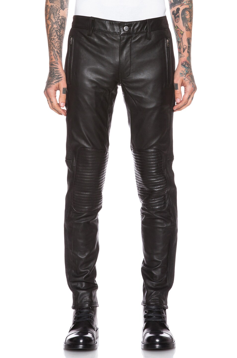 Image 1 of BLK DNM Leather Pant 19 in Black