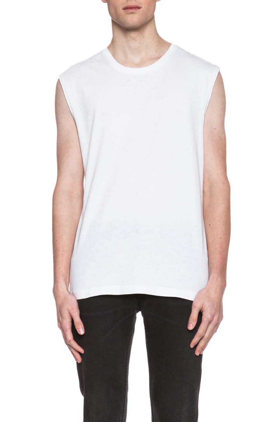 Image 1 of BLK DNM Cotton Tee in White
