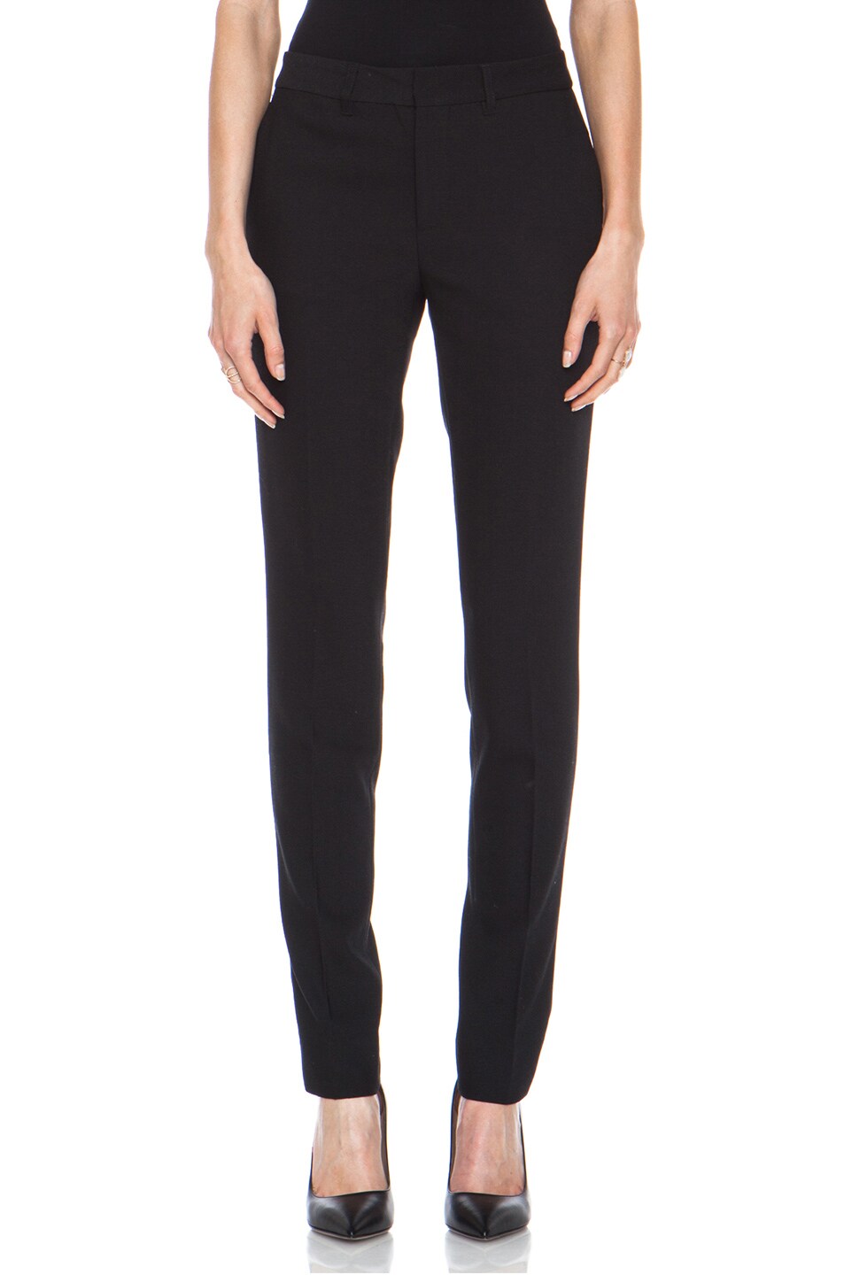 Image 1 of BLK DNM Fully Tailored Poly-Blend Skinny Pant in Black