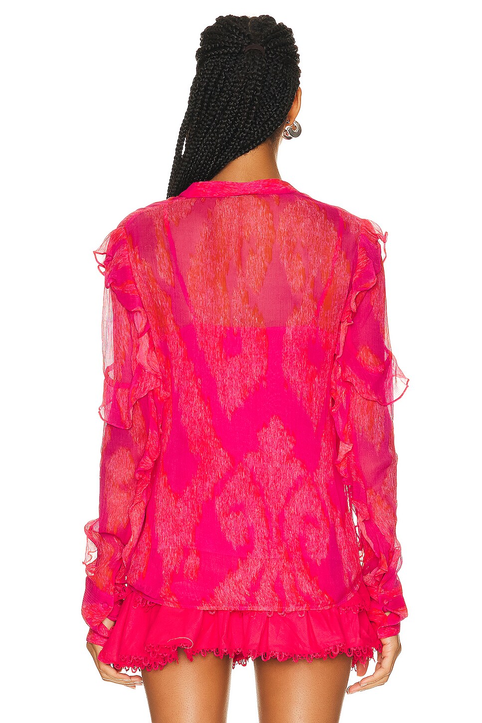 Hemant and Nandita Asma Oversized Shirt in Multi