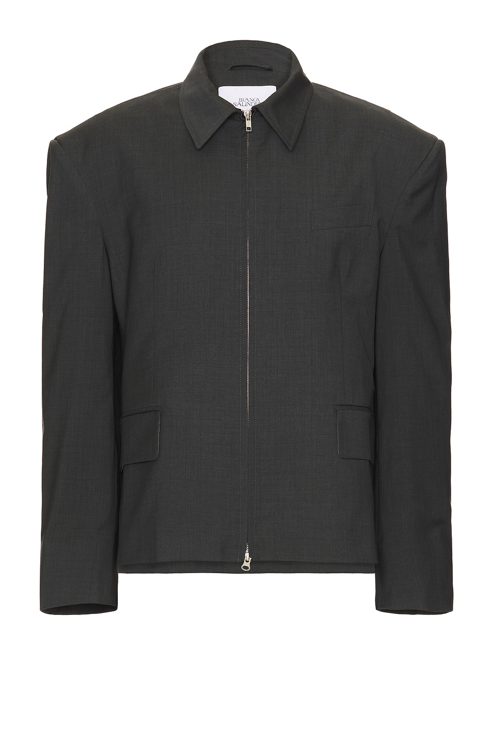 Pencil Jacket in Grey