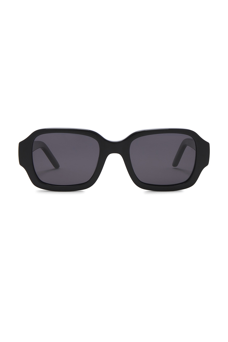 Olan Rectangle Sunglasses in Navy