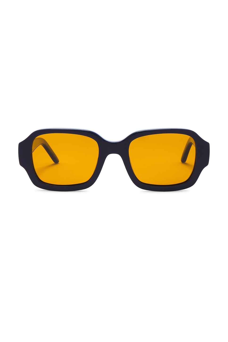 Olan Rectangle Sunglasses in Orange