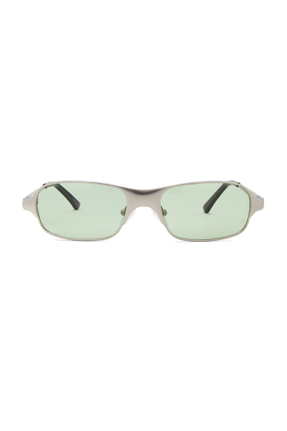 Aitken Rectangle Sunglasses in Green