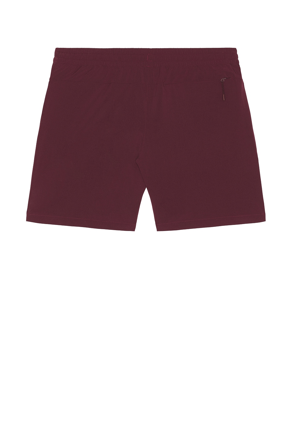 Beyond Yoga Long Run 7' Unlined Short In Burgundy