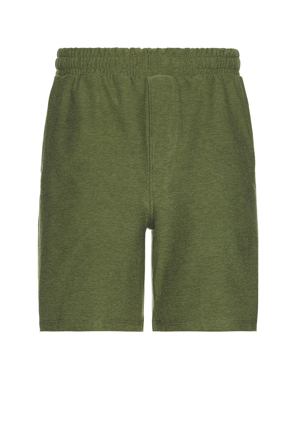 Image 1 of Beyond Yoga Take It Easy Short in Moss Green Heather