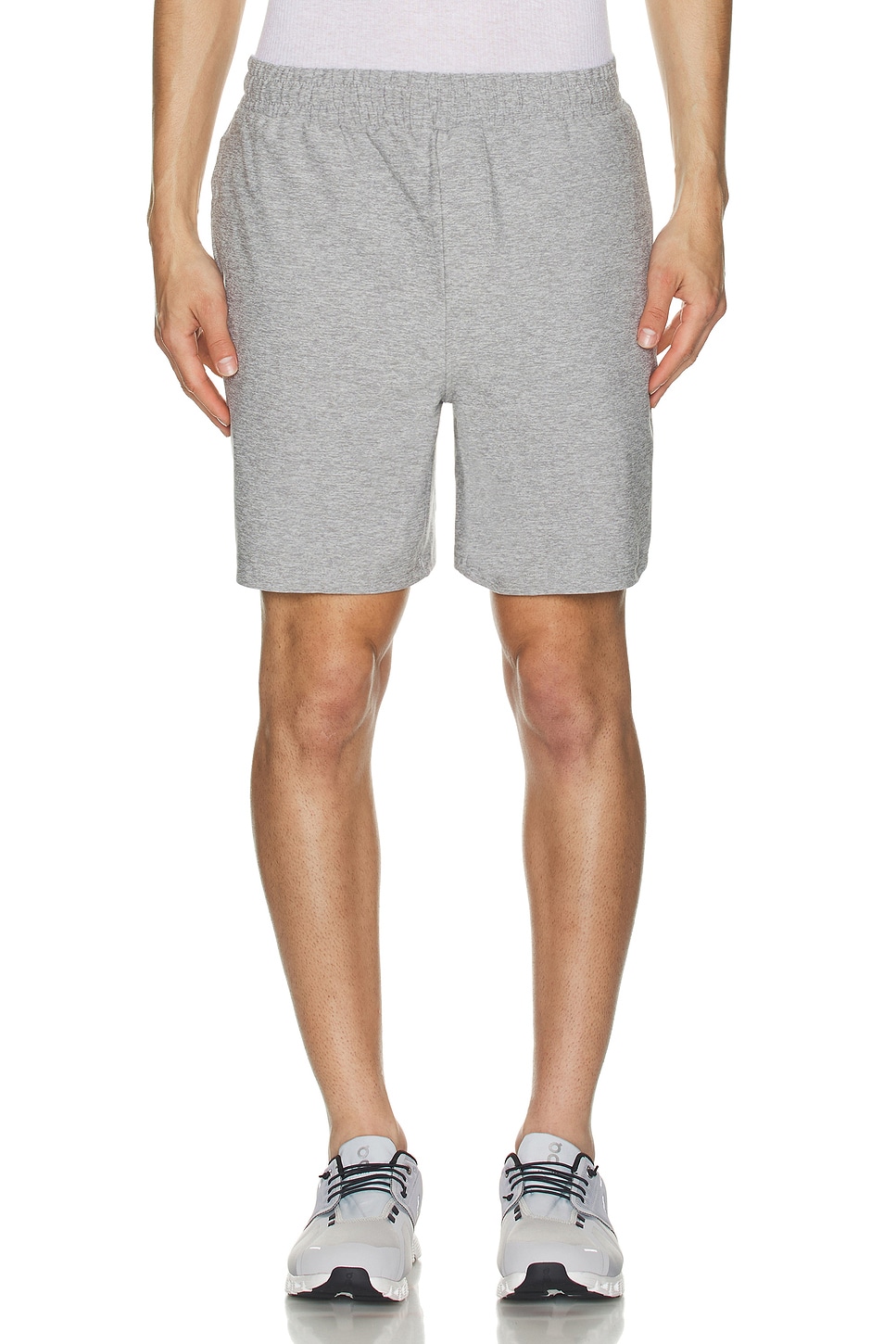 Image 1 of Beyond Yoga Take It Easy Short in Silver Mist