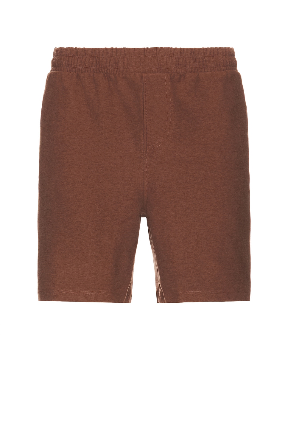 Shop Beyond Yoga Take It Easy Short In Bold Mocha Heather