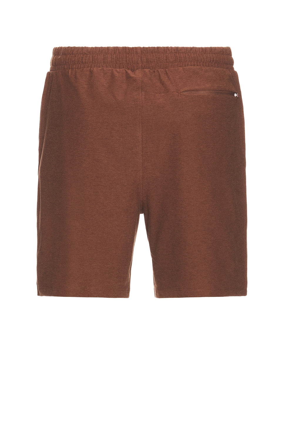 Shop Beyond Yoga Take It Easy Short In Bold Mocha Heather