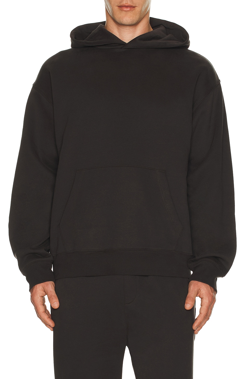 Image 1 of Beyond Yoga LuxeFleece Hoodie in Slate Brown