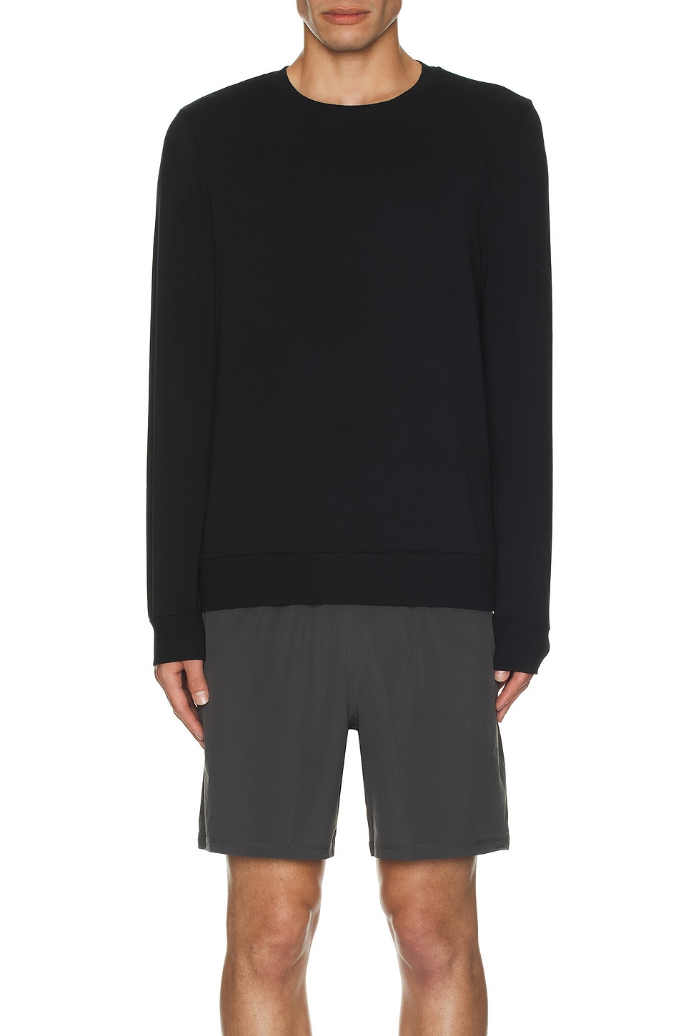 Image 1 of Beyond Yoga Always Beyond Pullover Crew in Black