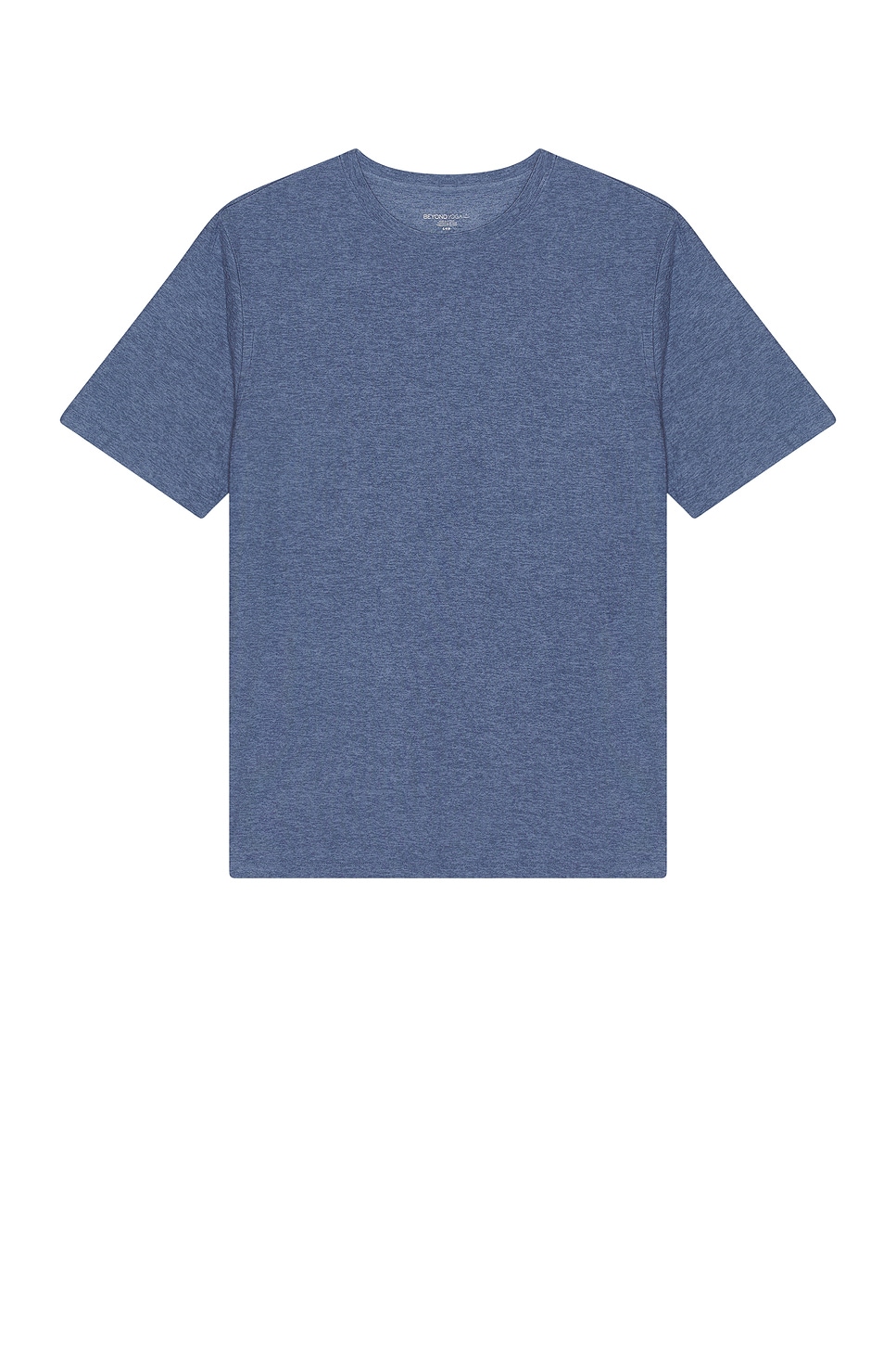 Image 1 of Beyond Yoga Always Beyond Crew Tee 2.0 in Ocean Indigo Blue