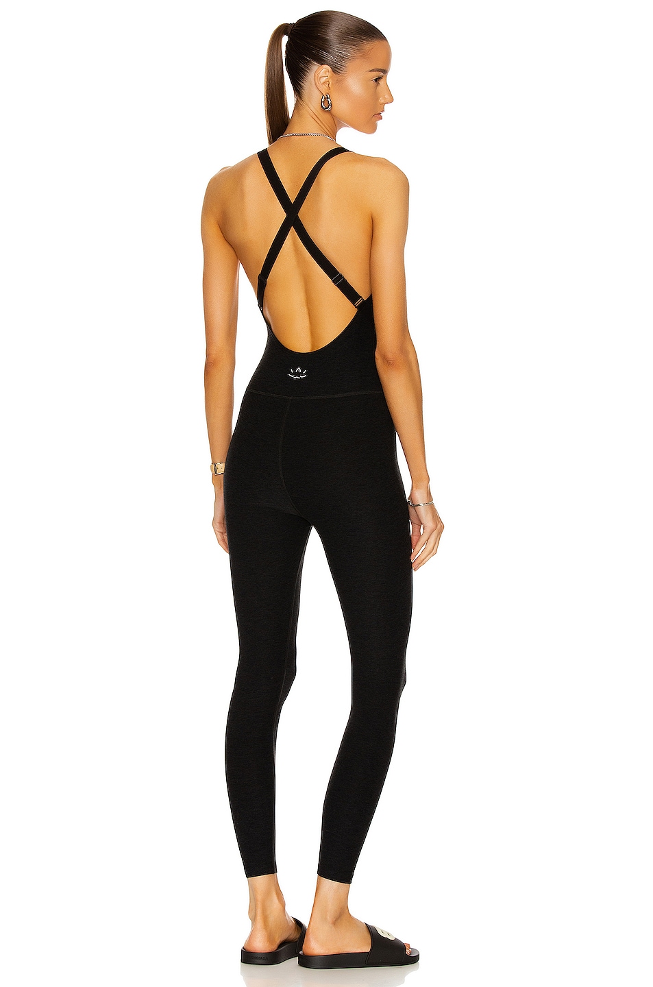 Image 1 of Beyond Yoga Play the Angles Jumpsuit in Darkest Night