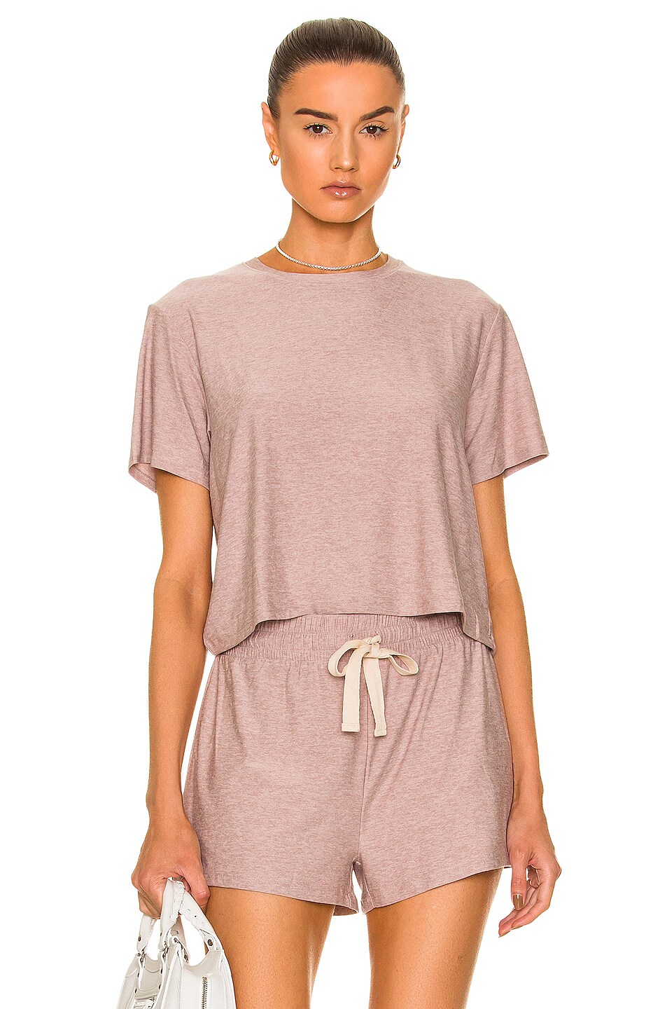 Beyond Yoga Sleep In Boxy Sleep Shirt in Chai | FWRD