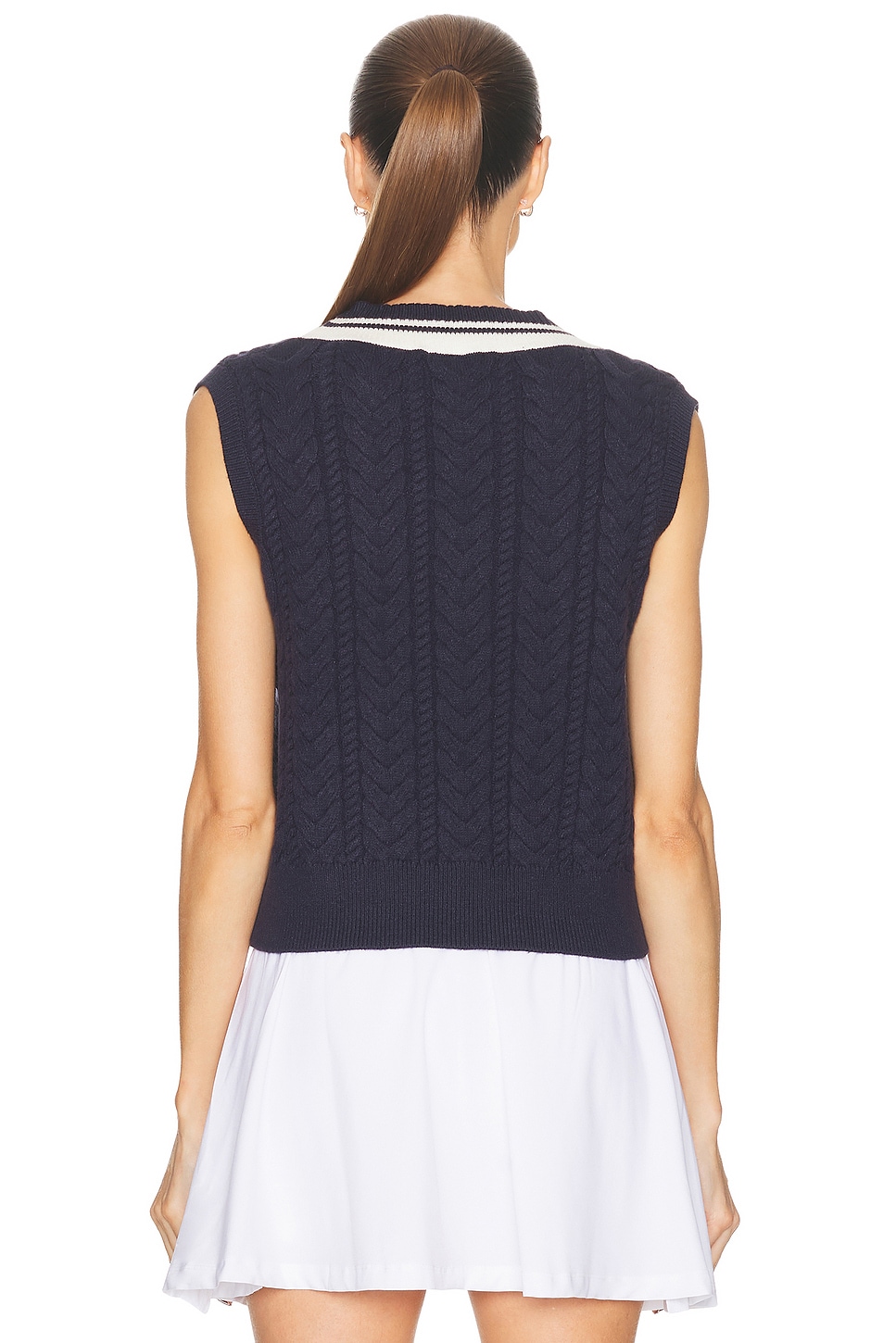 Beyond Yoga The Cable Knit Vest thumbnail