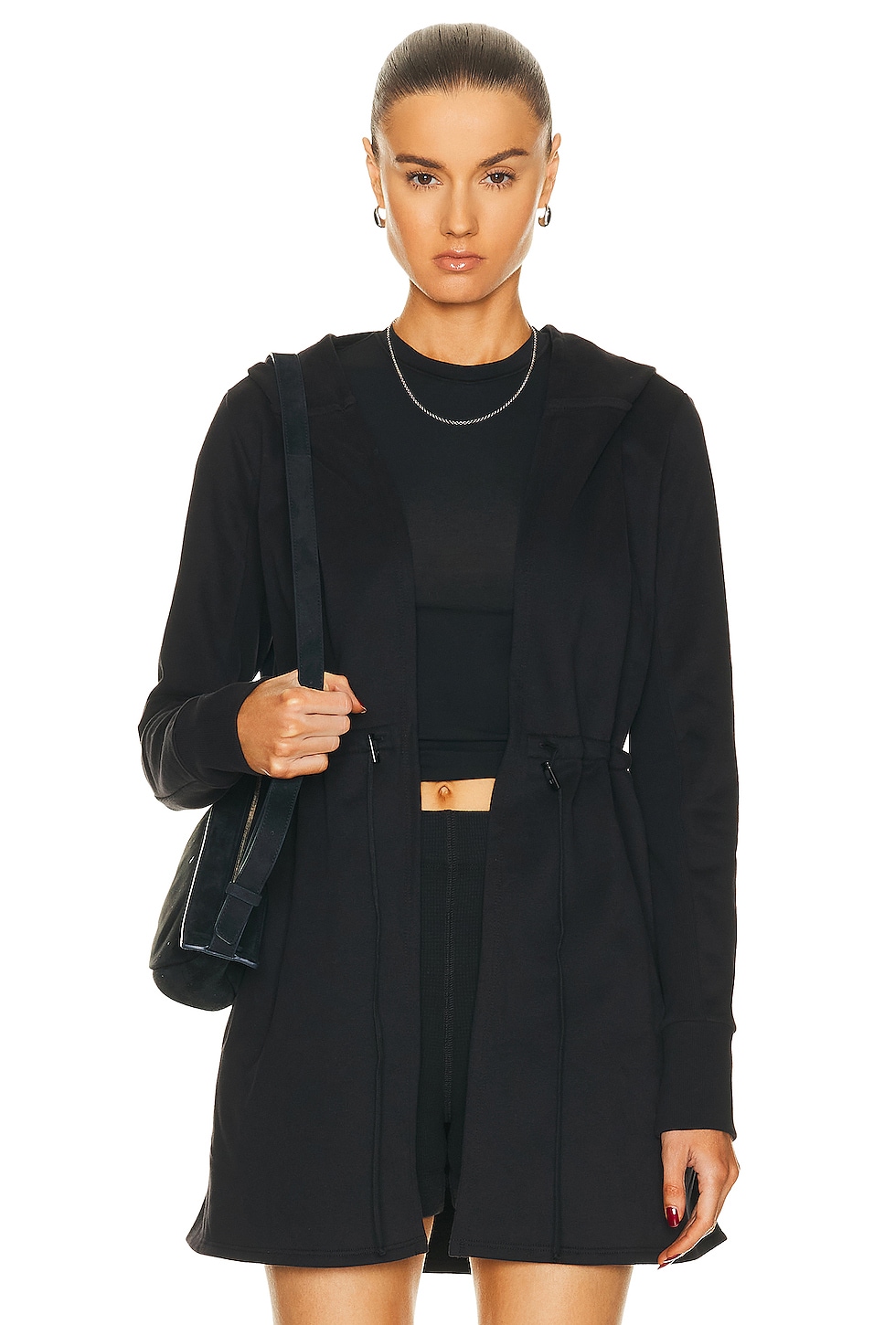 Image 1 of Beyond Yoga On The Go Jacket in Black