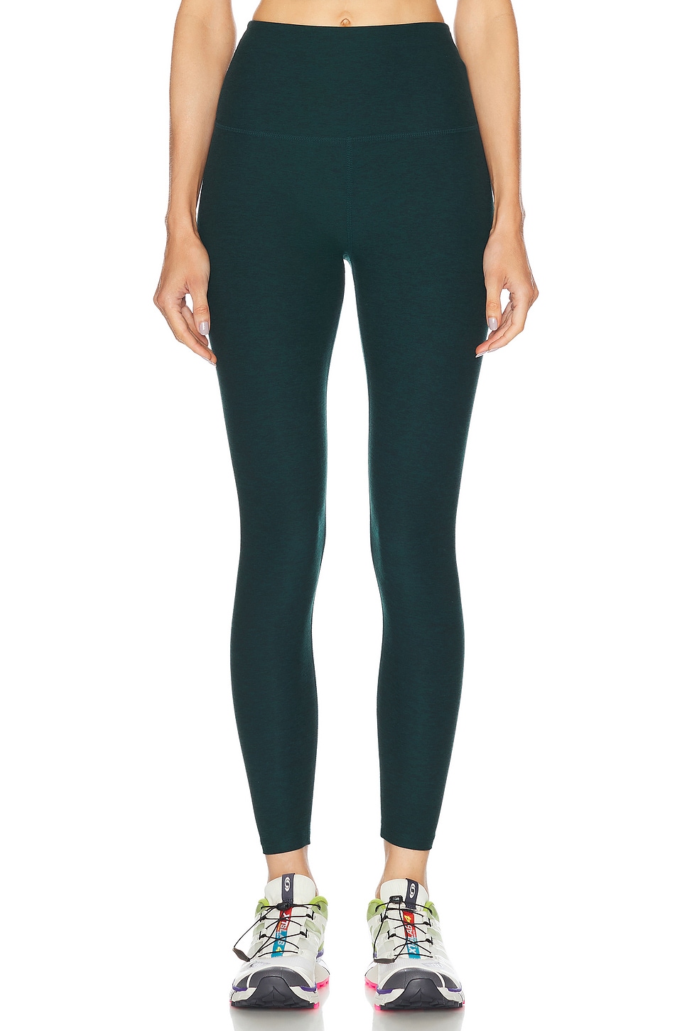 Beyond Yoga Spacedye Caught in The Midi High Waisted Legging in Dark ...