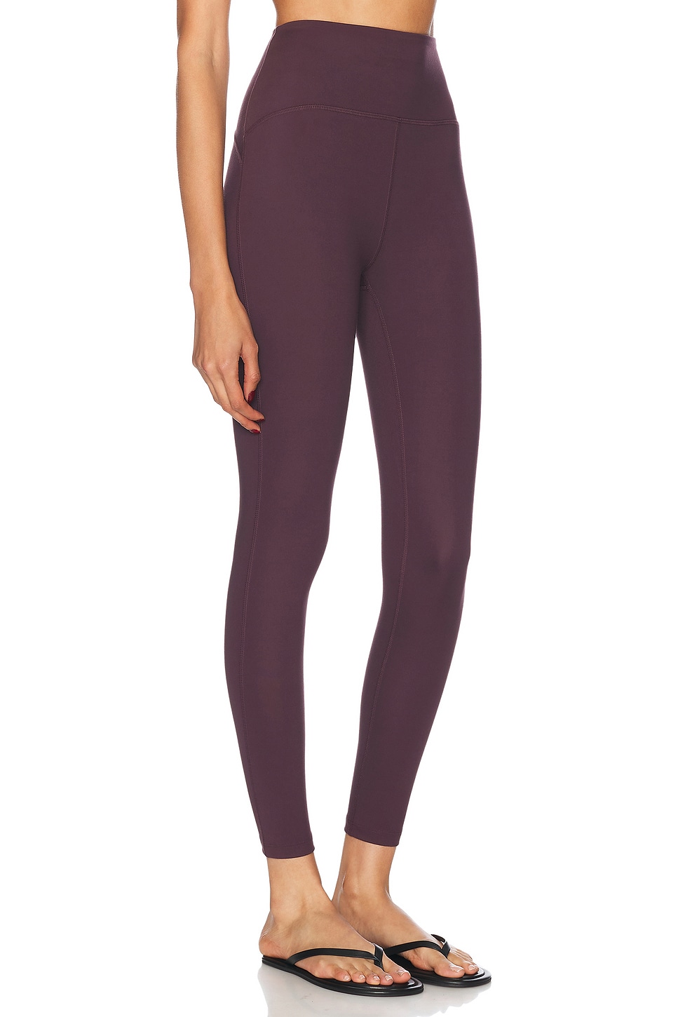 Shop Beyond Yoga Powerbeyond Strive Midi Legging In Rich Plum