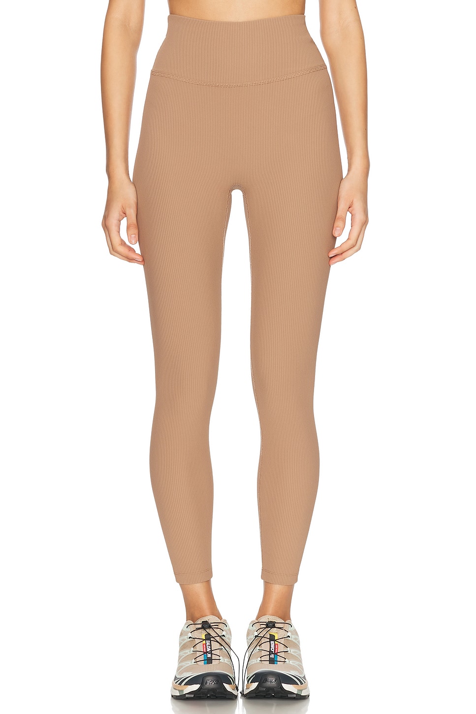 Impulse Midi Legging in Brown