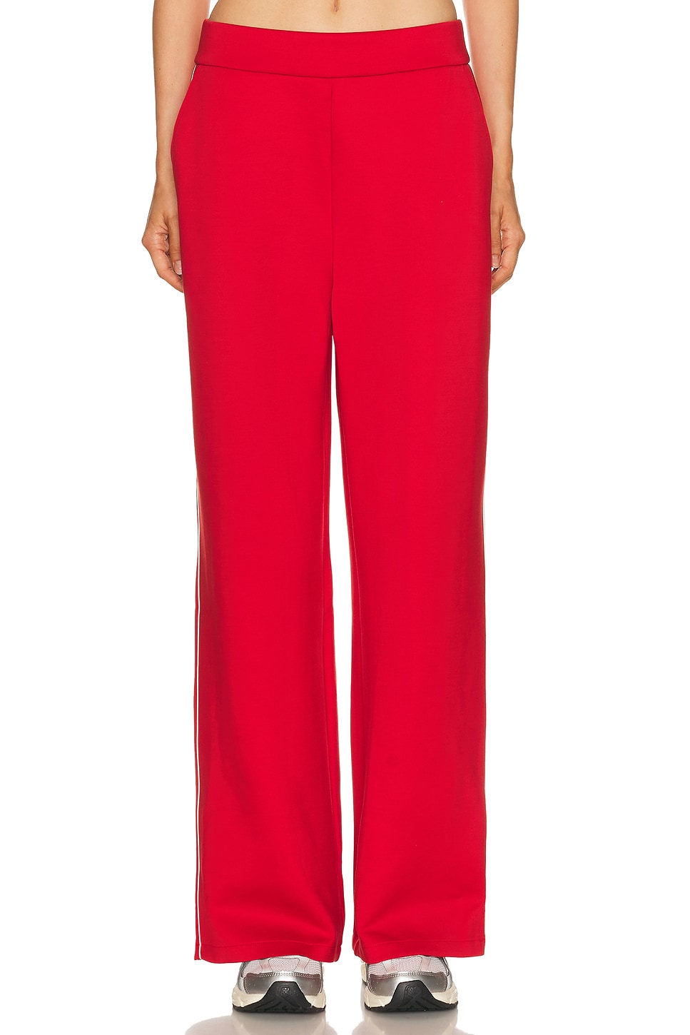 Image 1 of Beyond Yoga in The Flow Wide Leg Pant in Holly Red
