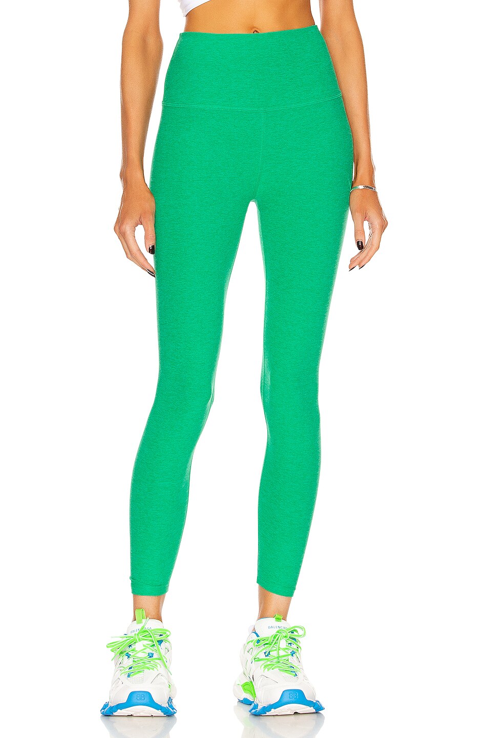 Beyond Yoga Spacedye Caught In The Midi High Waisted Legging in Green ...