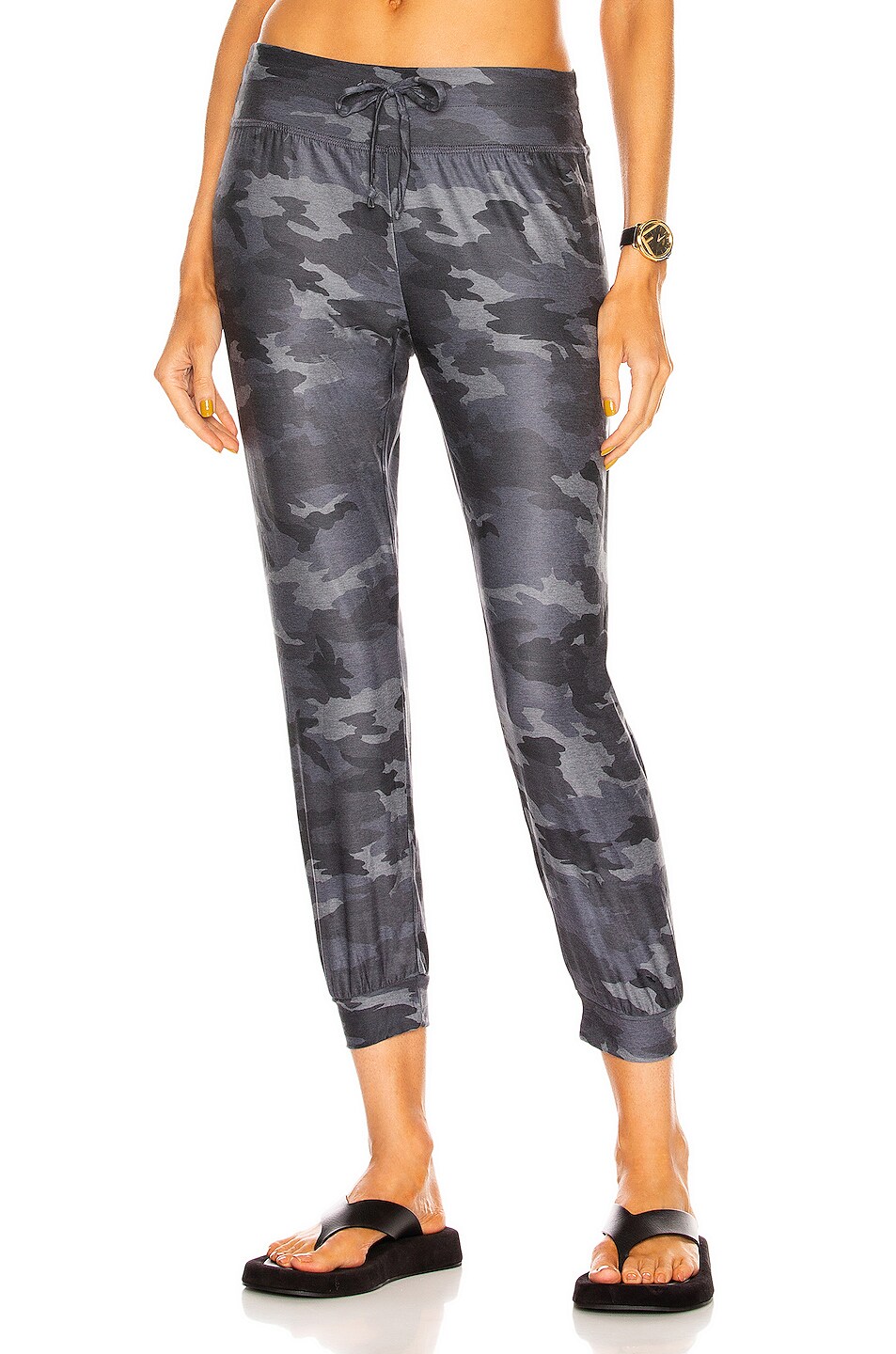 Image 1 of Beyond Yoga Lounge Around Midi Jogger in Silver Mist Camo