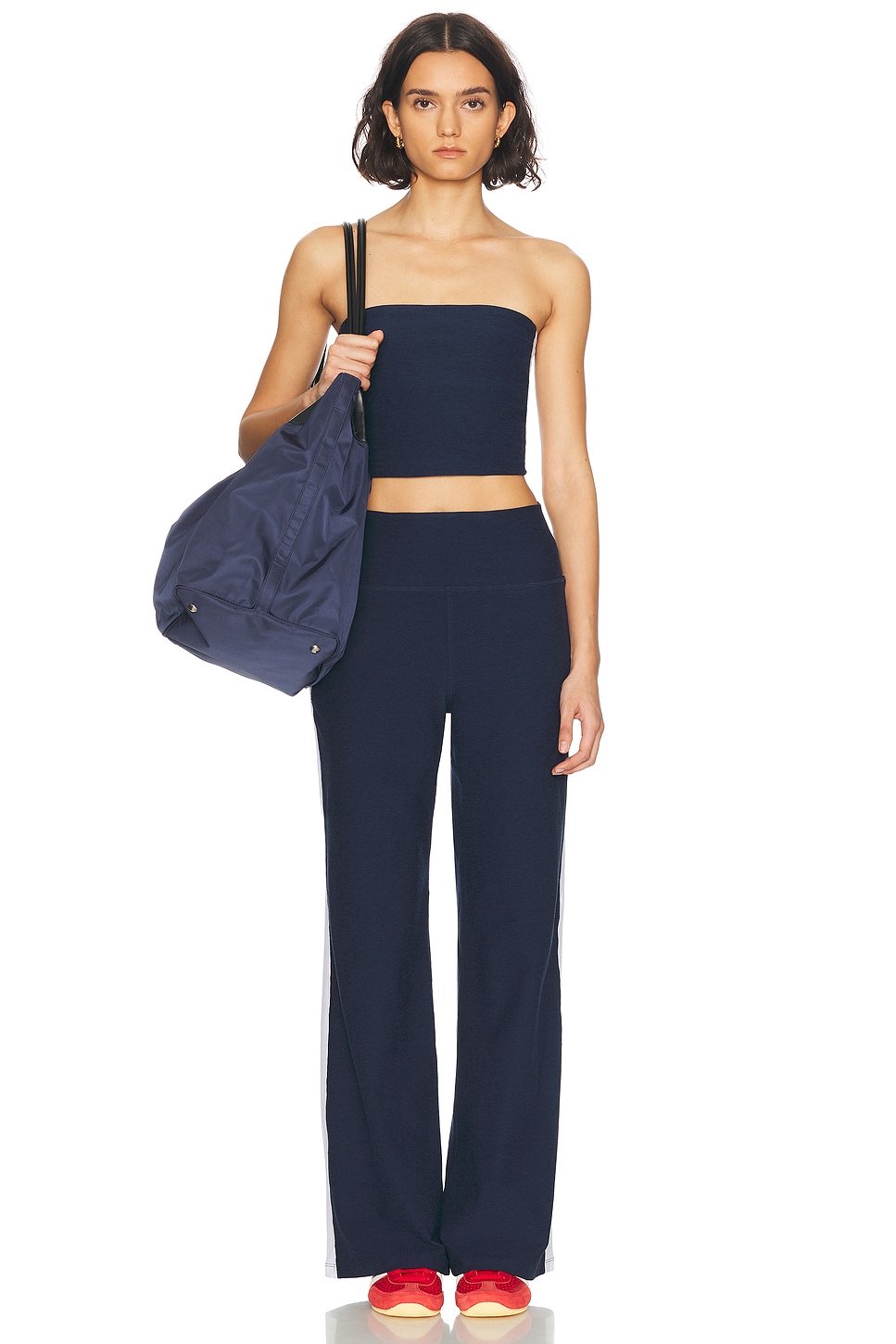 Spacedye Strapless Stripe Top - Thumbnail 5
