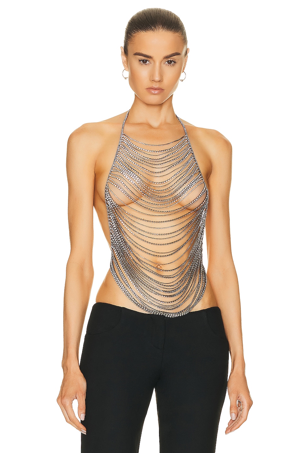 Image 1 of Benedetta Bruzziches Aura Top in Brass & The World Is Not Enough