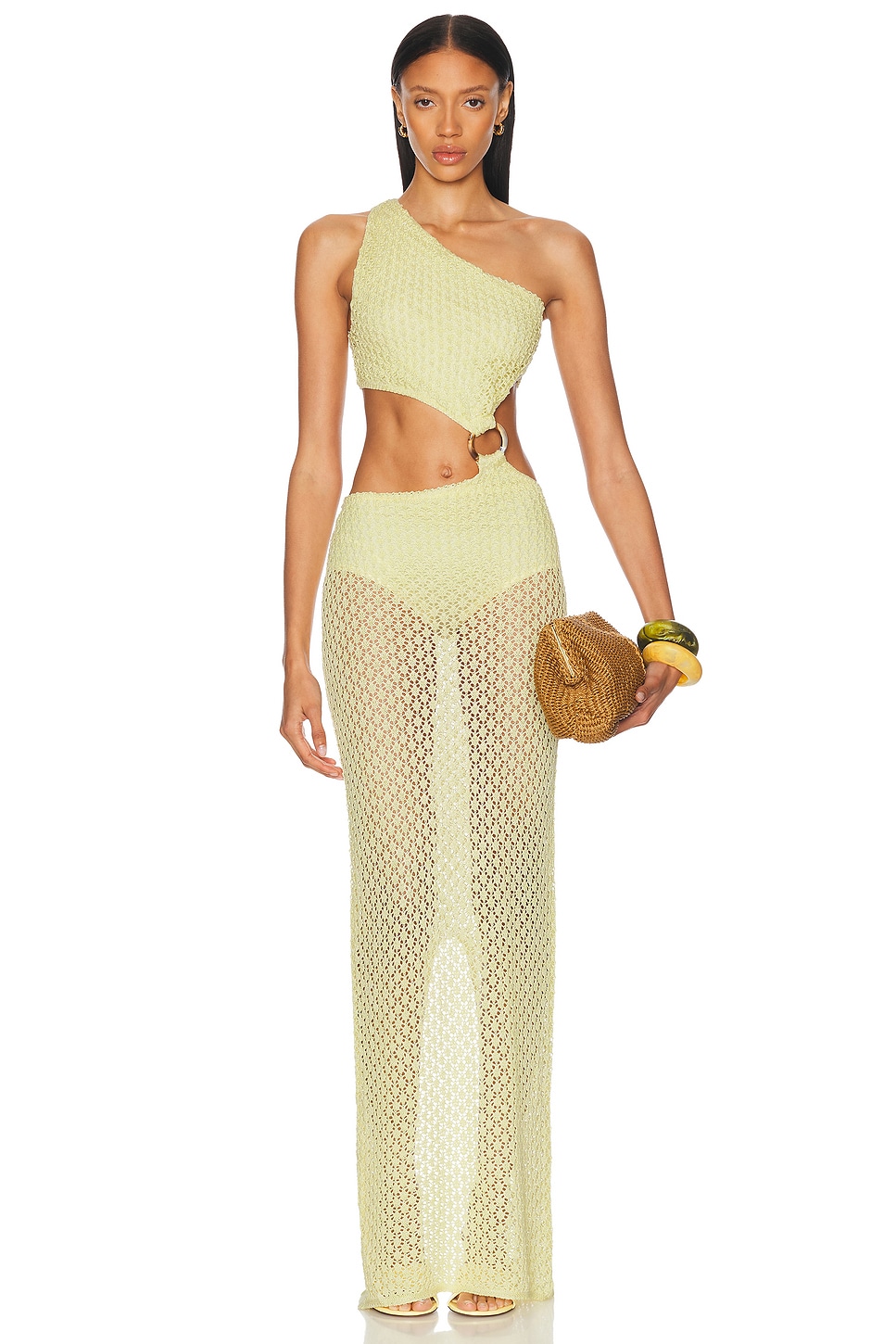 Brie Dress in Yellow