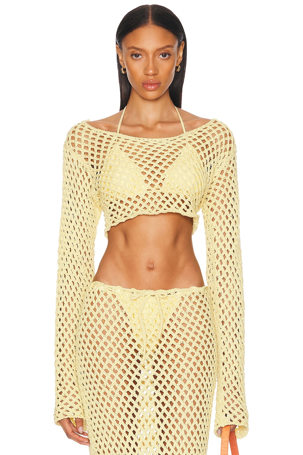 Magen Top in Yellow
