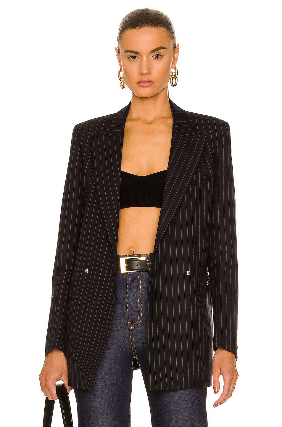 Image 1 of Blaze Milano J Class Everyday Double Breasted Blazer in Navy