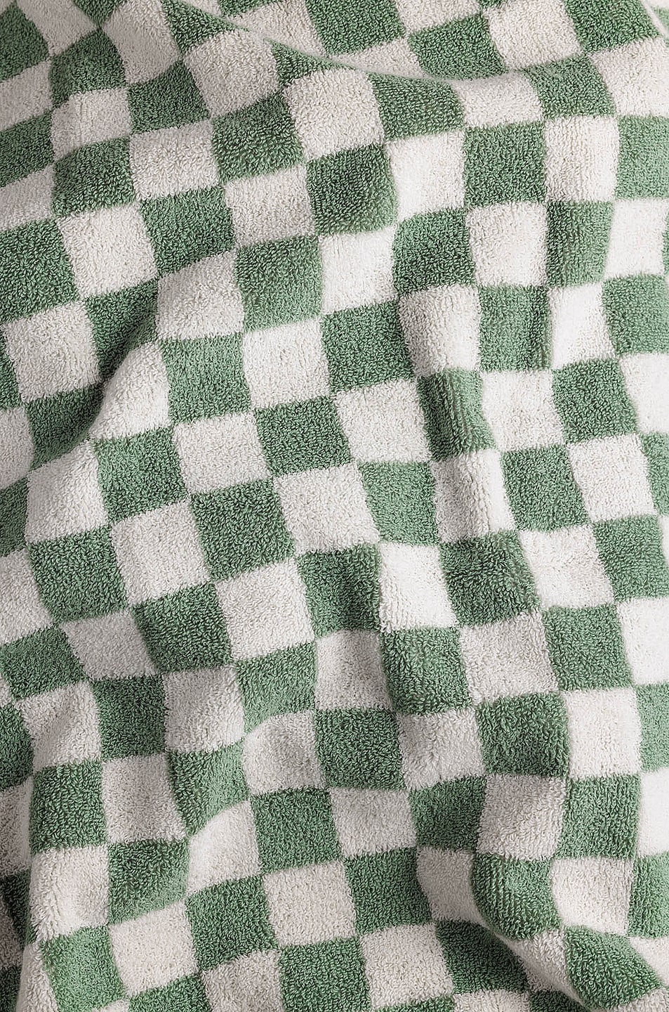 Image 1 of BAINA Josephine Hand Towel Set in Sage & Chalk