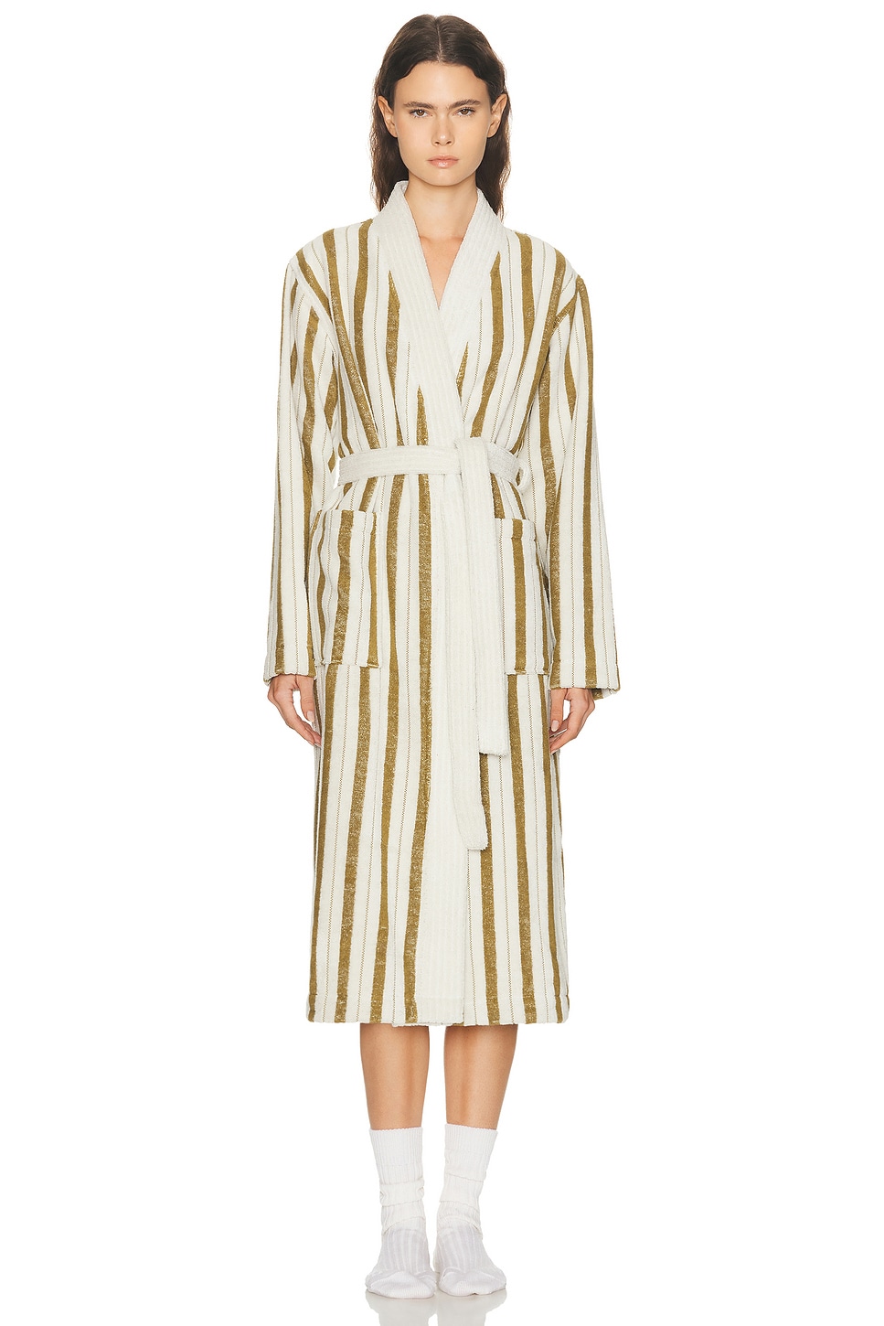 Baina Sulis Bath Robe In Multi