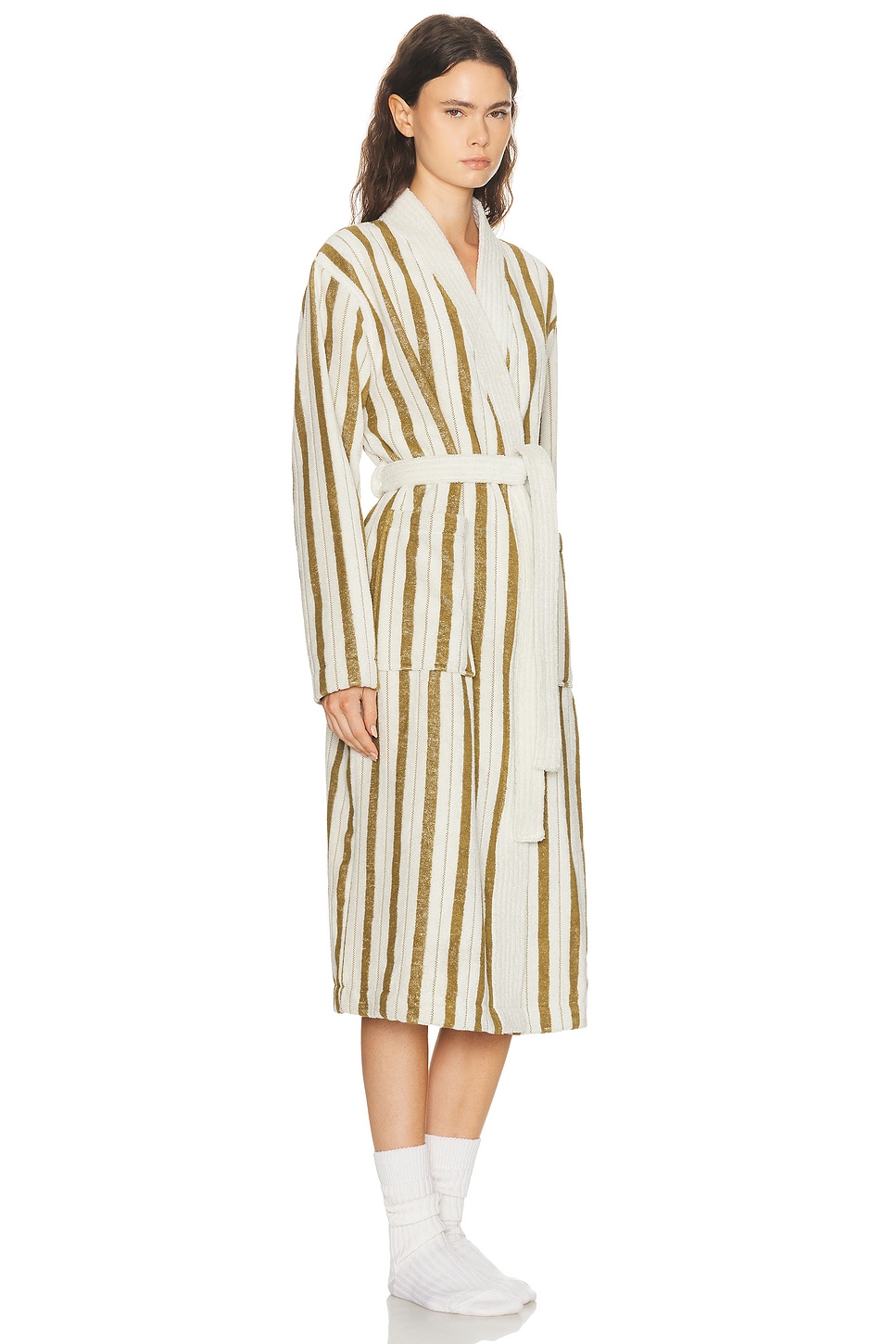 Baina Sulis Bath Robe In Multi