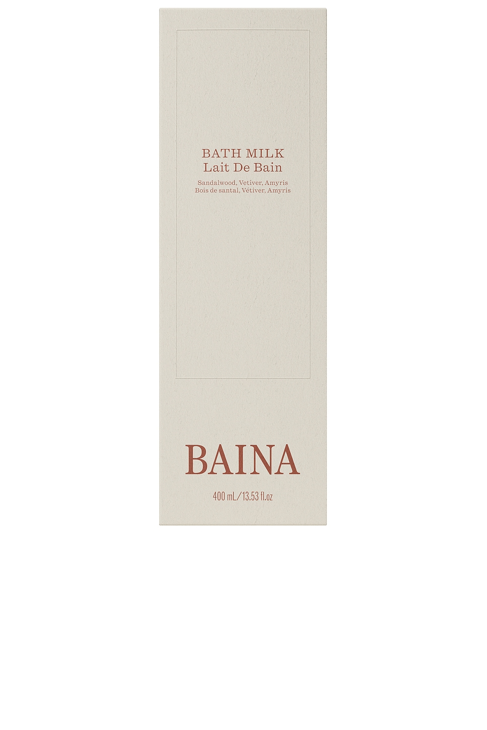 Baina Bath Milk In Gray