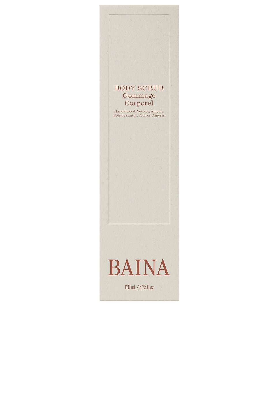 Baina Body Scrub In Gray
