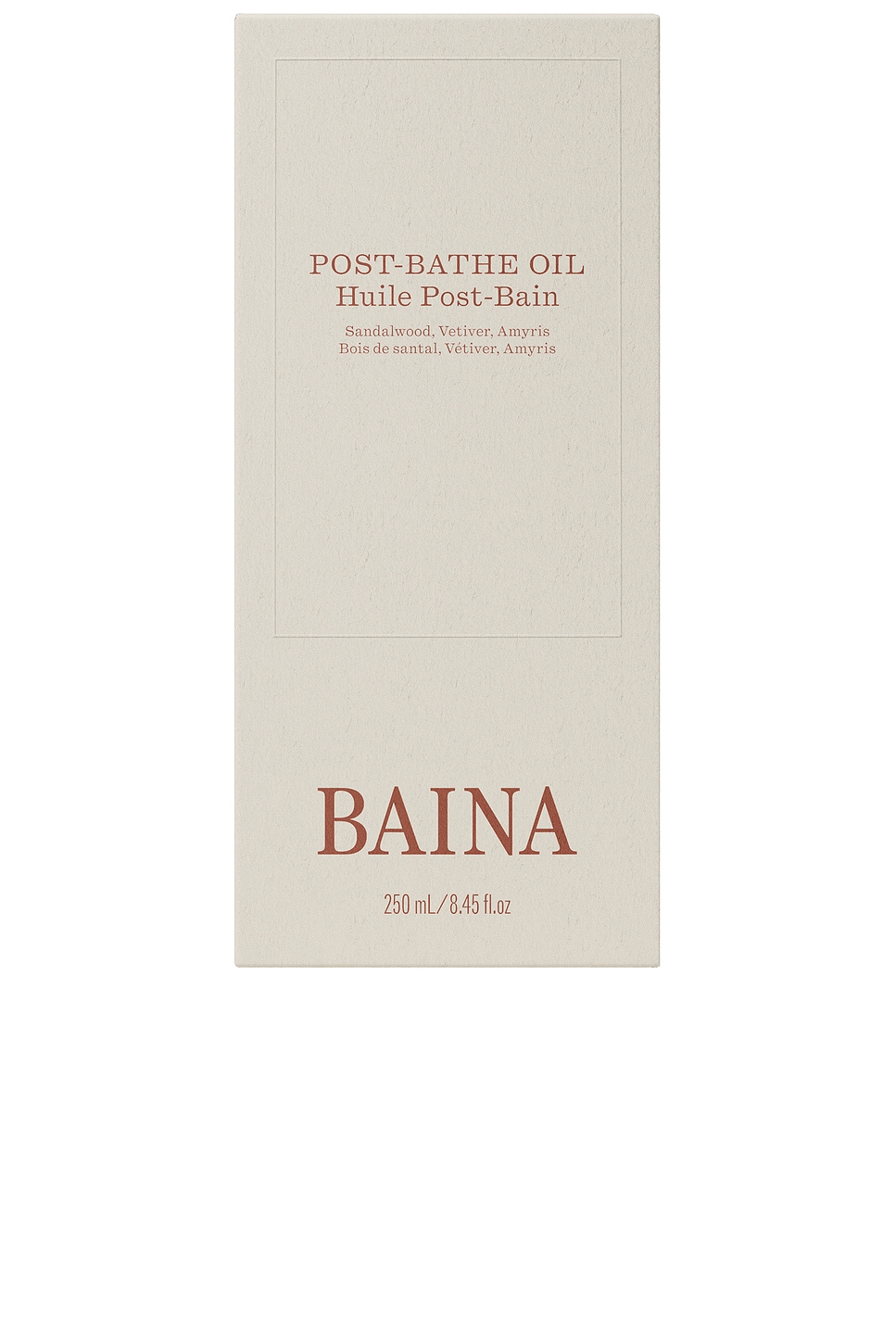 Baina Post-bathe Oil In Gray