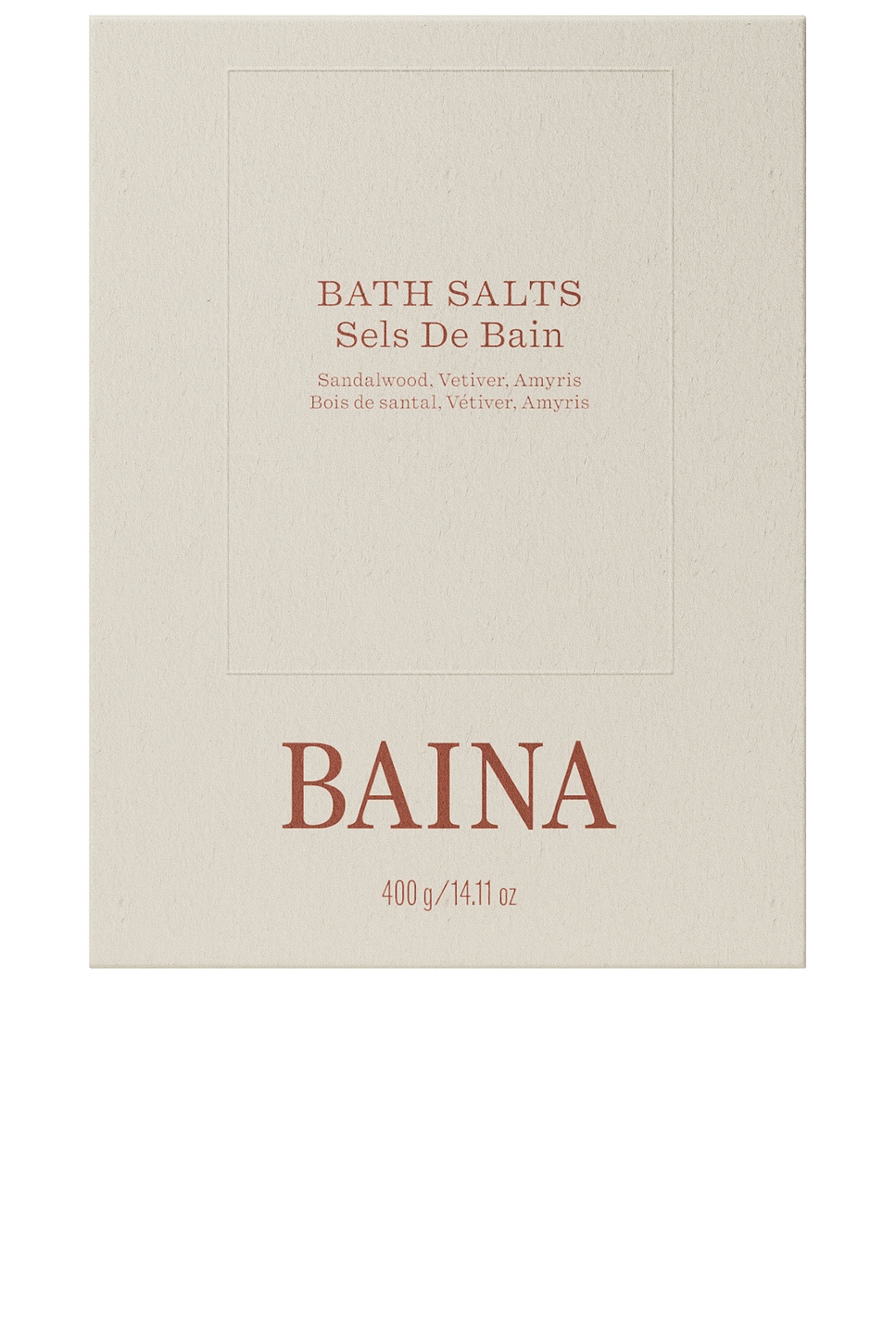 Baina Bath Salts In Gray