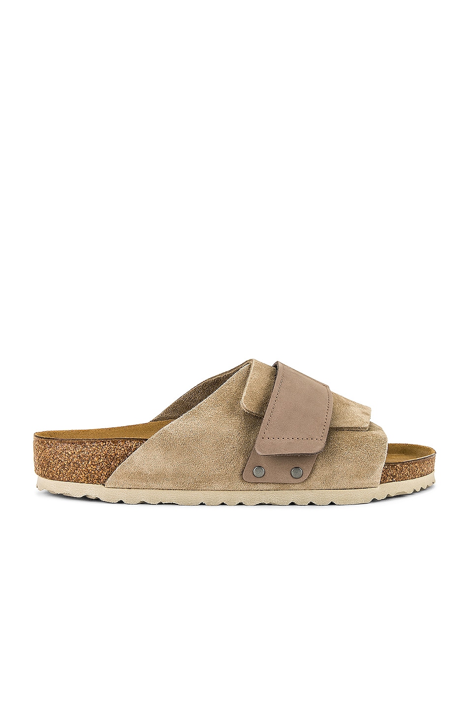 Image 1 of BIRKENSTOCK Kyoto Suede in Gray Taupe