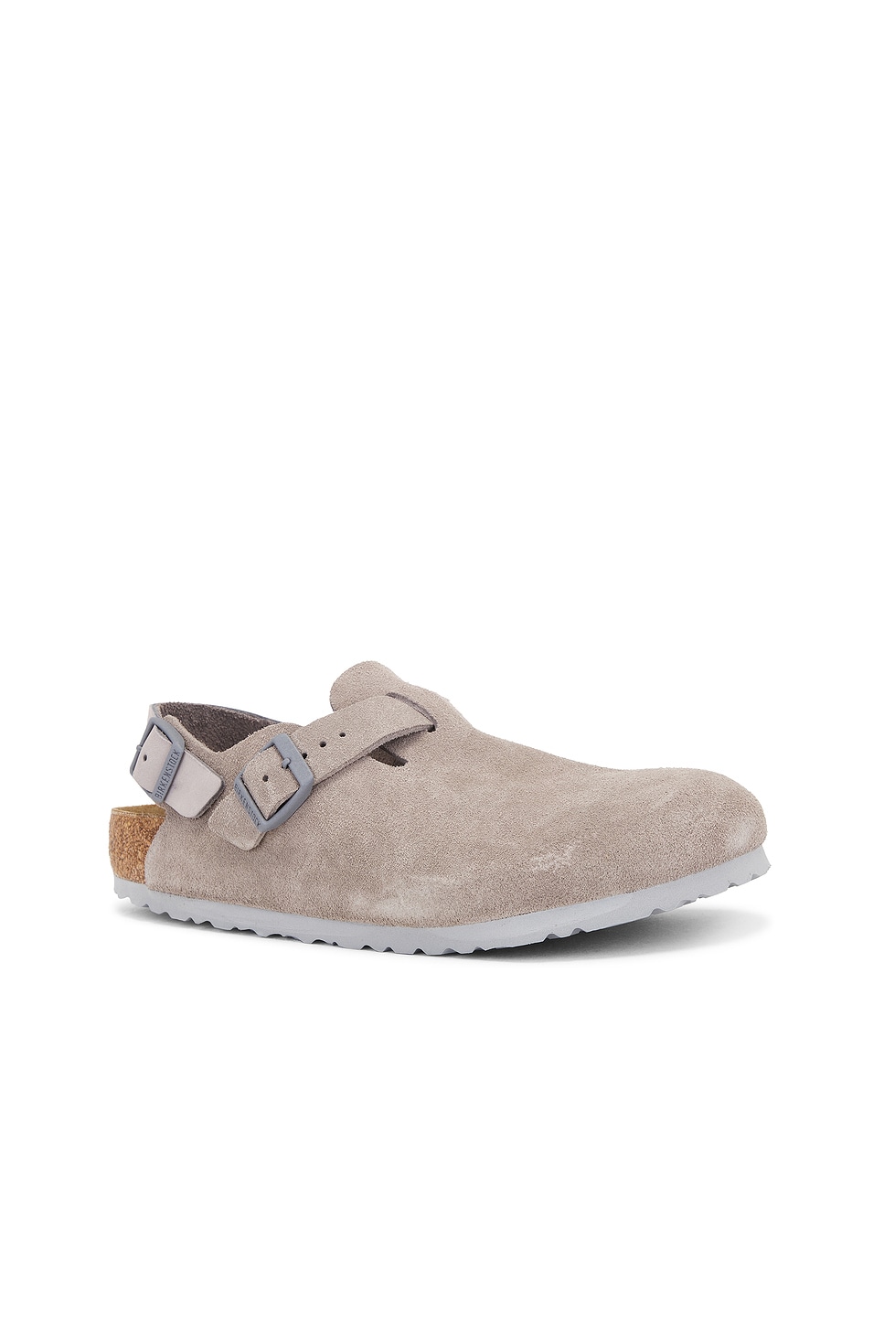 Birkenstock Tokio Slingback Loafer In Stone Coin