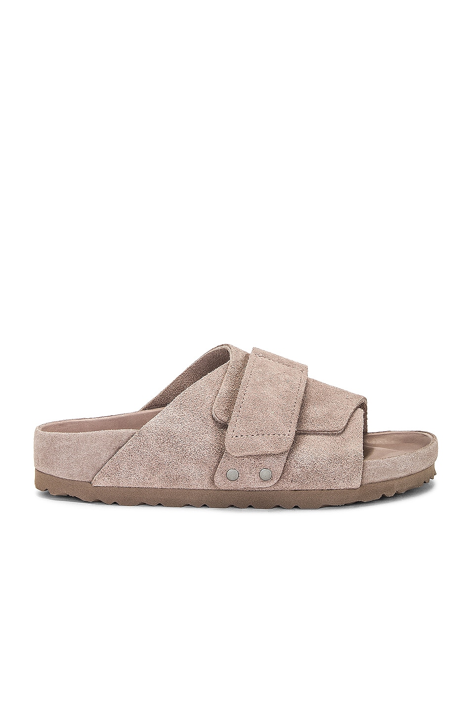 Image 1 of BIRKENSTOCK Kyoto Exquisite Sandal in Gray Taupe