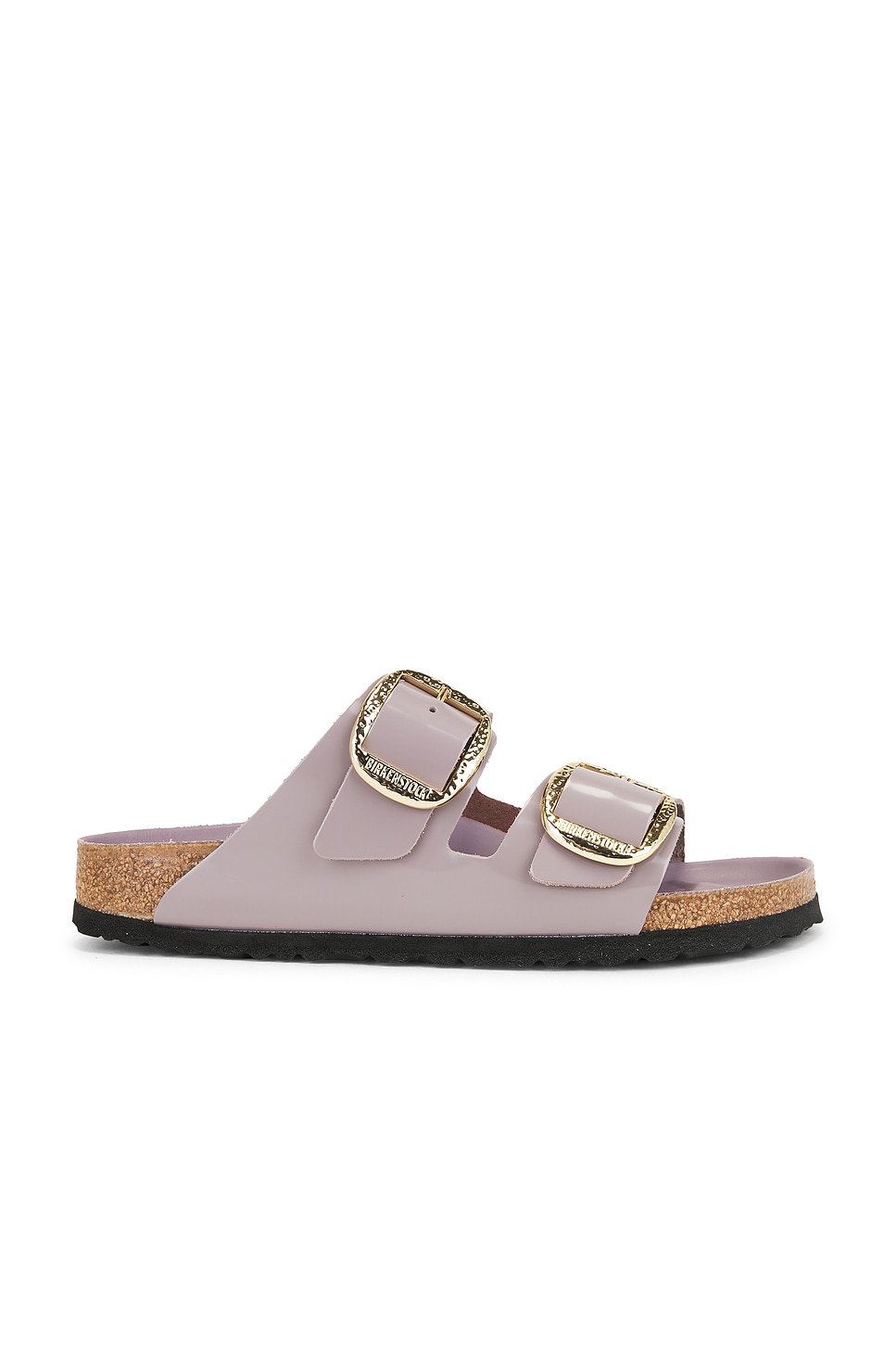 Image 1 of BIRKENSTOCK Arizona Hammered Big Buckle Sandal in Faded Purple