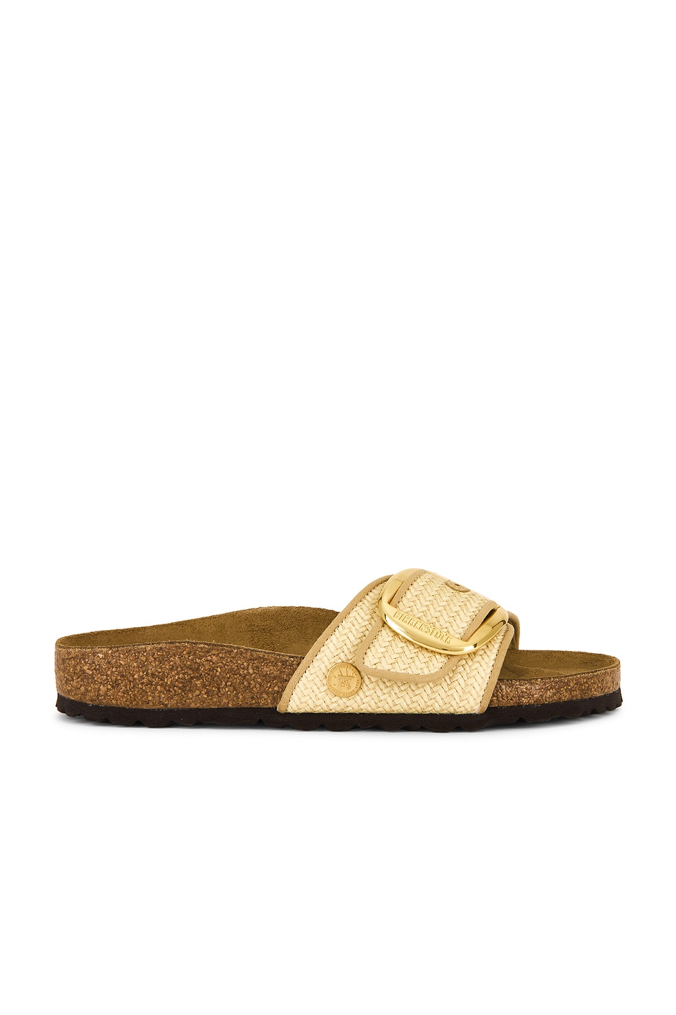 Image 1 of BIRKENSTOCK Madrid Big Buckle Sandal in Natural