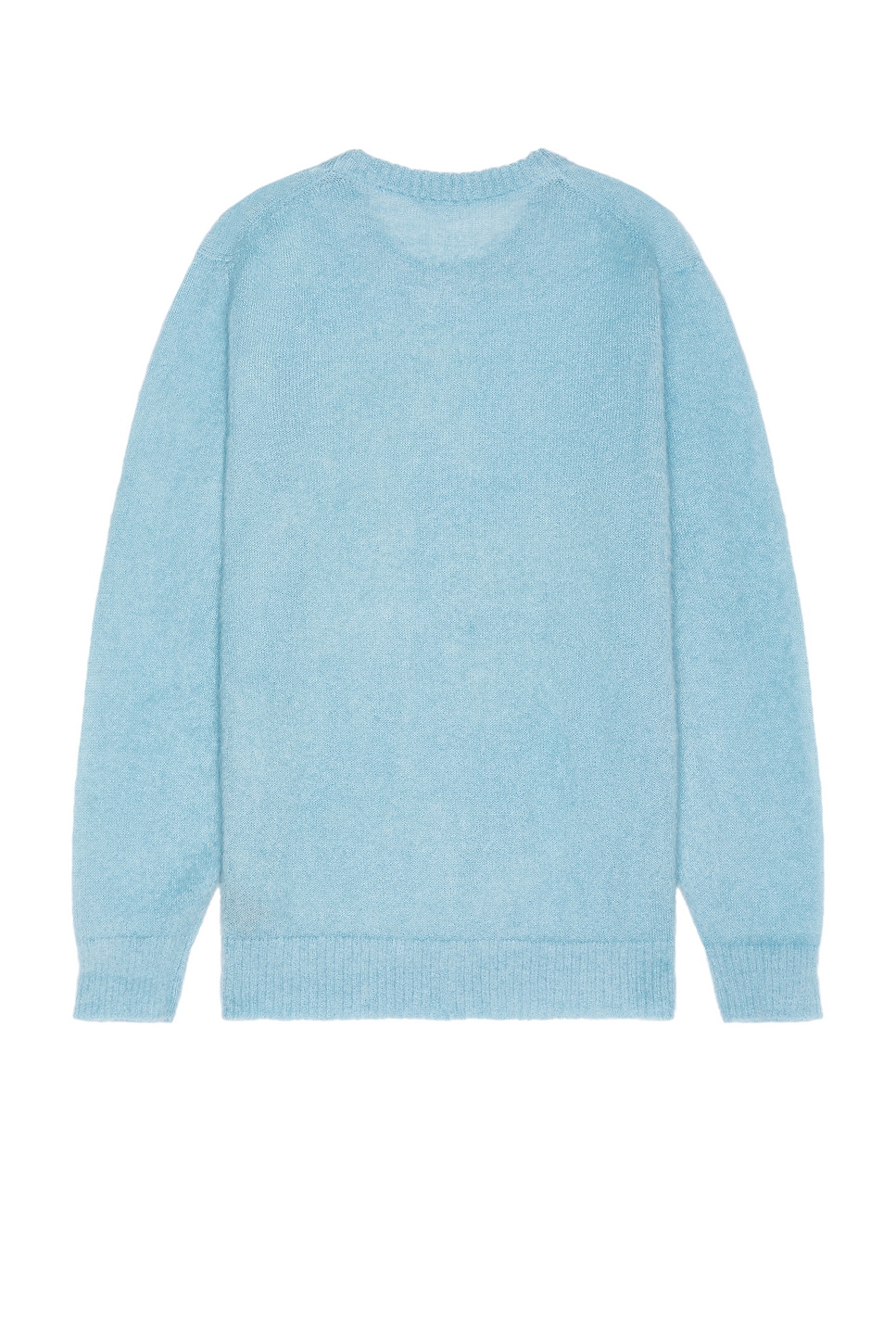 Blue Sky Inn Mohair Sweater With Palms In Arctic Blue