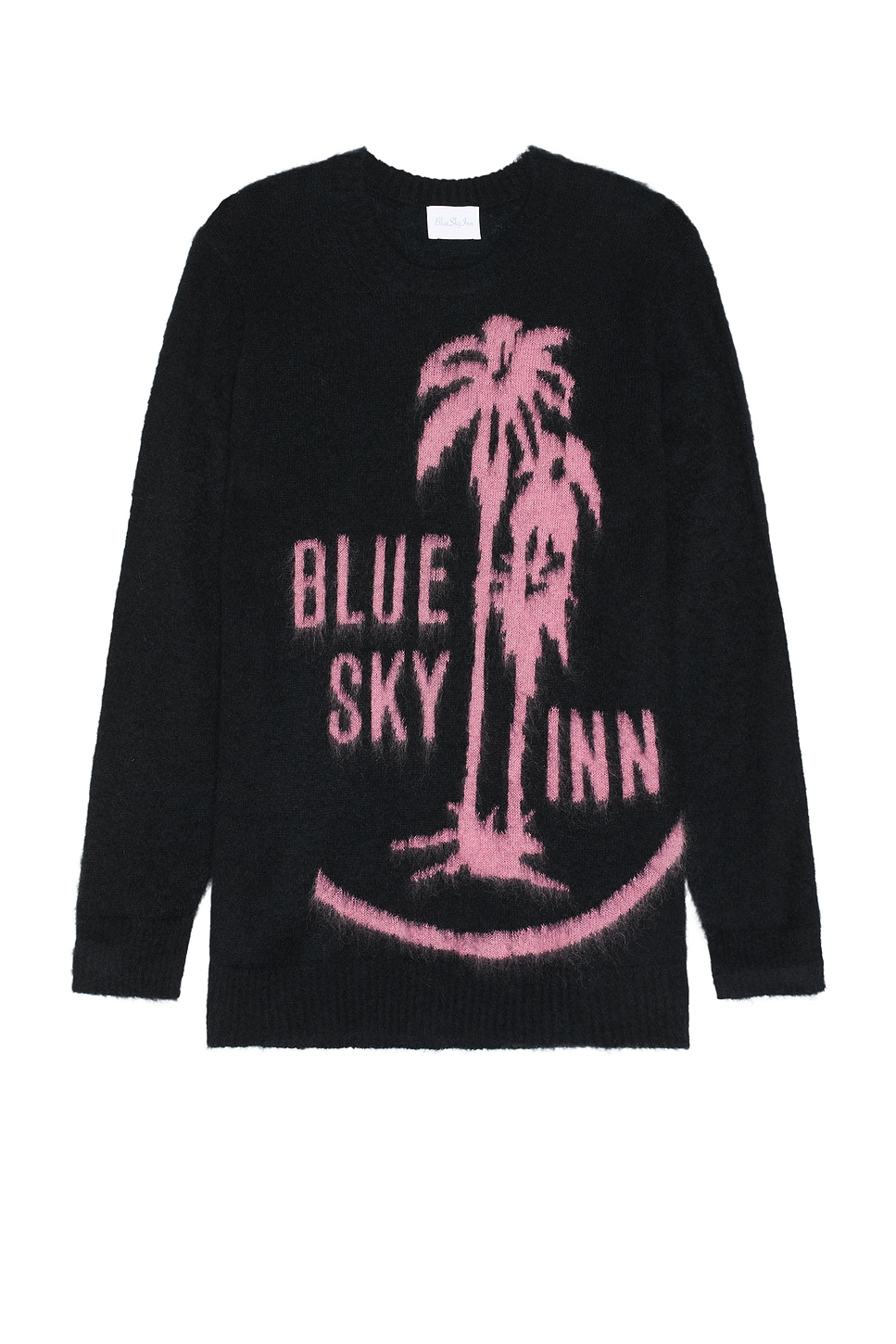 Image 1 of Blue Sky Inn Mohair Sweater With Palms in Black