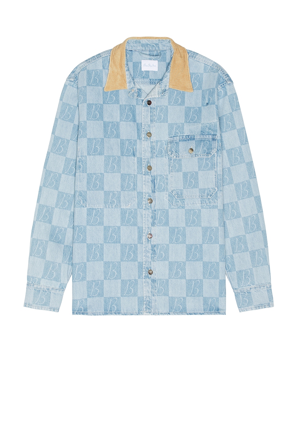 Shop Blue Sky Inn Denim Jacket In Blue Denim