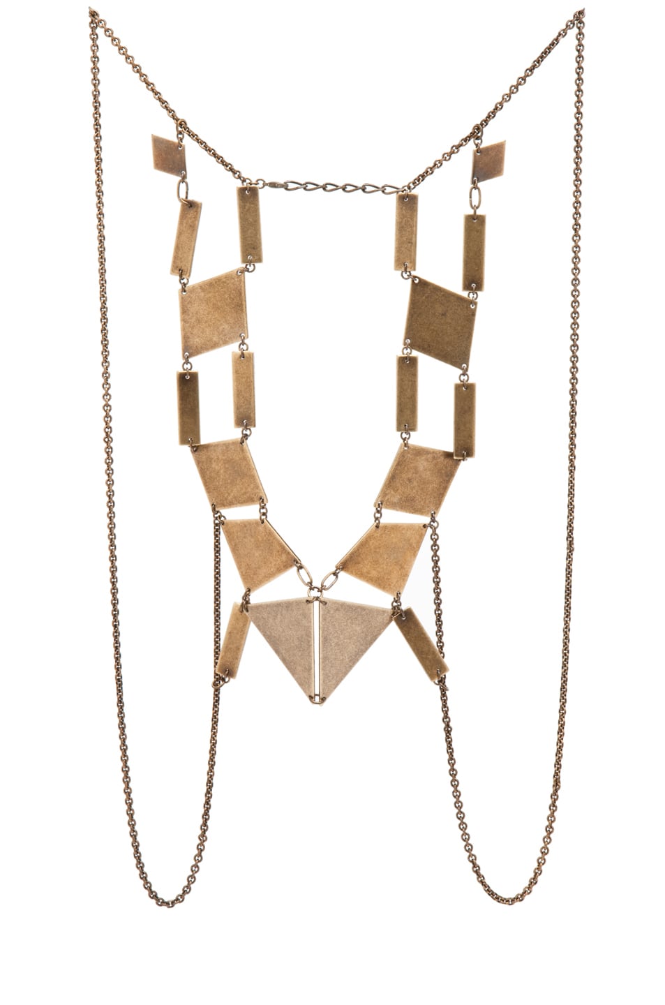 Image 1 of Bliss Lau Kinetic Body Chain in Brass