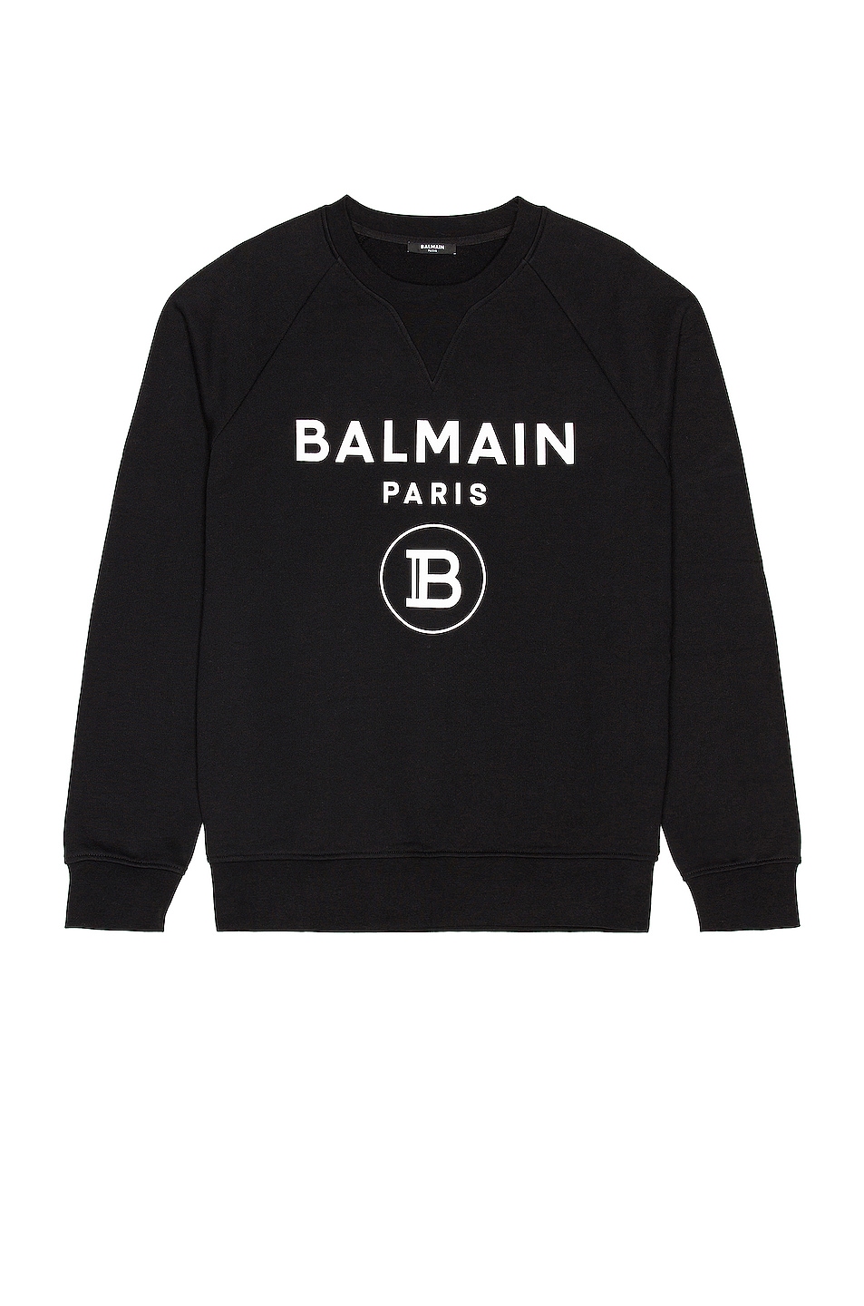 Image 1 of BALMAIN Printed Sweatshirt in Black