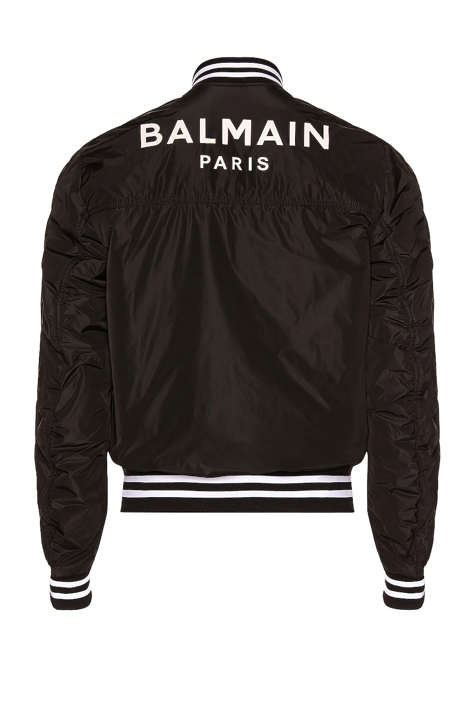 Image 1 of BALMAIN Bomber Jacket in Noir & Blanc